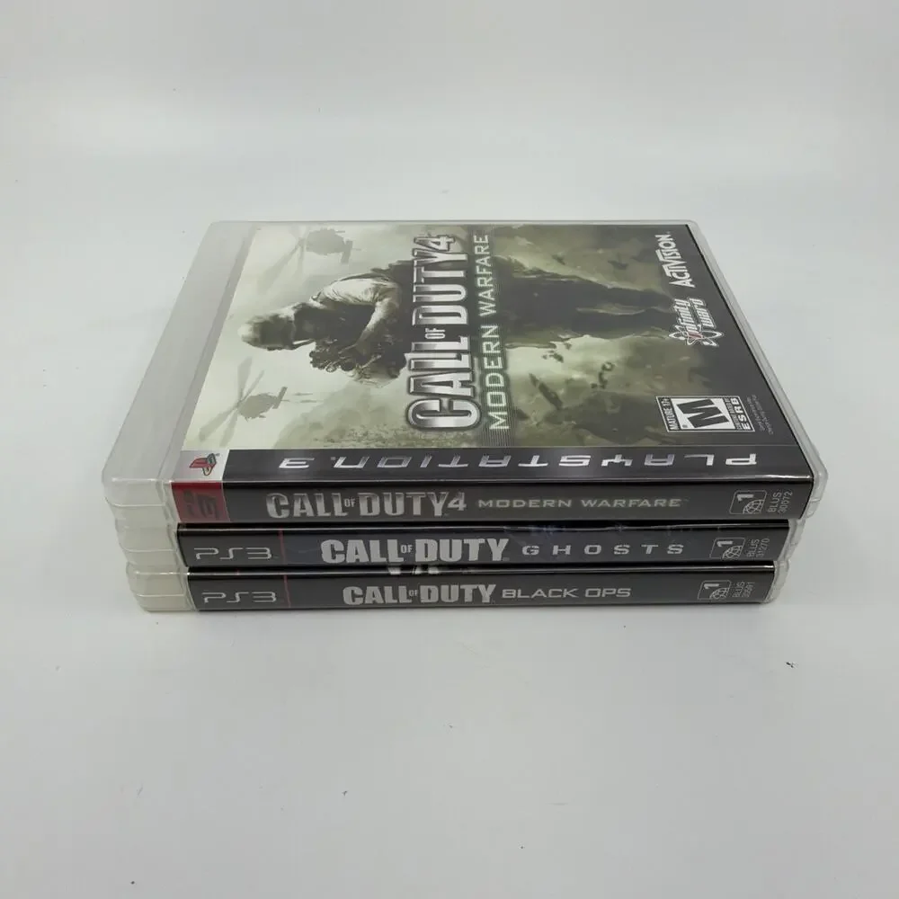 Xbox 360 Call of Duty Lot COD 2 Special Edition MW3 Modern Warfare 3 Black Ops